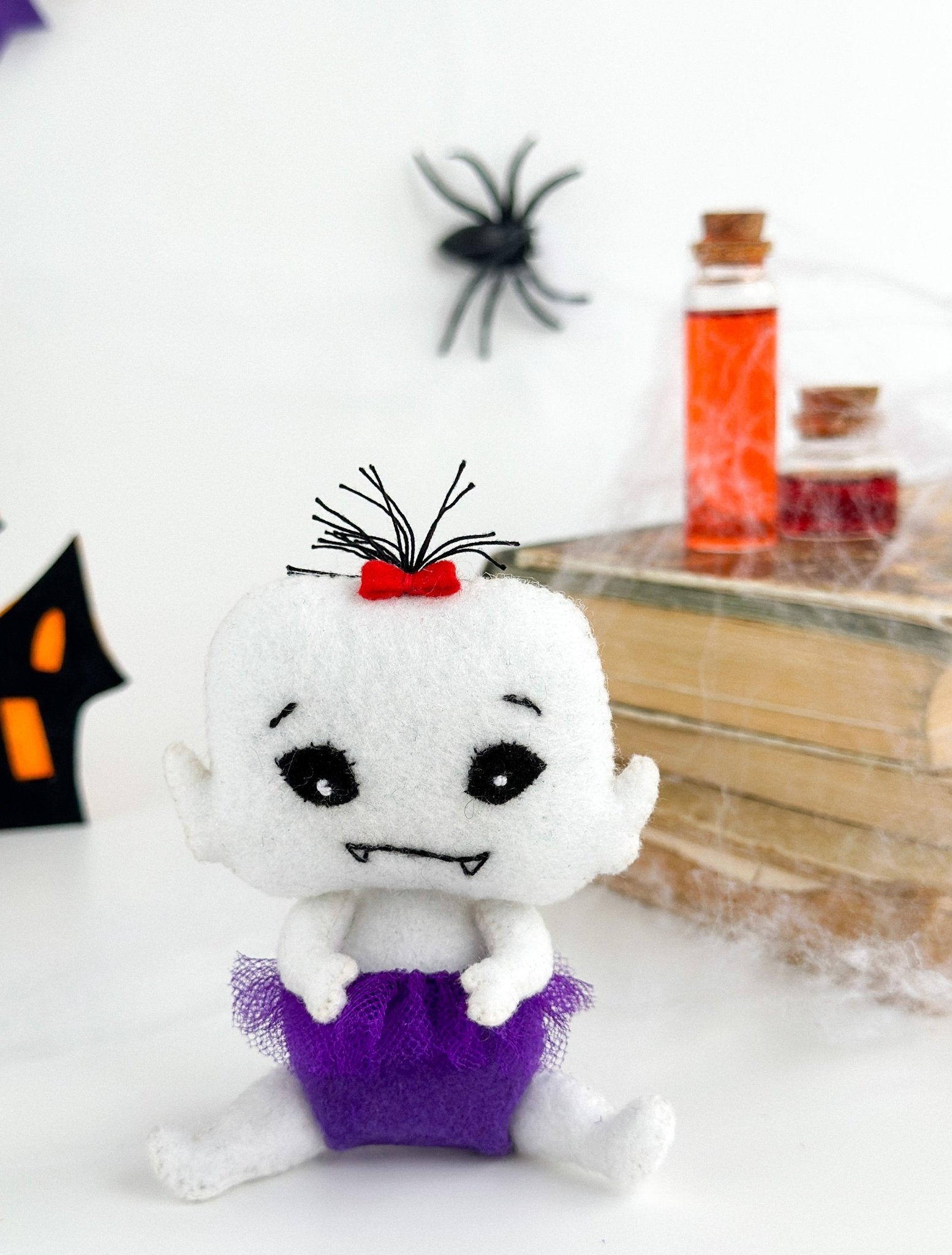 Felt Vampire Doll - WoollyFox